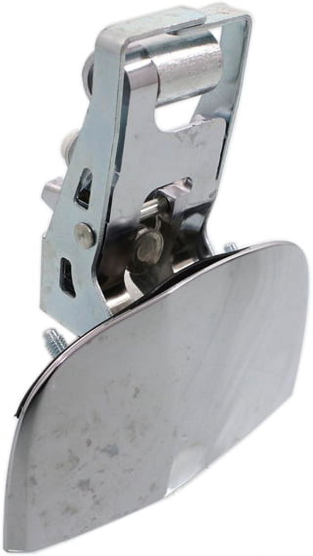 Replacement REPT491339C Exterior Door Handle Compatible with 2007-2018 Toyota Tundra Rear, Right Passenger Chrome