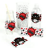 Las Vegas - DIY Party Supplies - Casino Party DIY Wrapper Favors & Decorations - Set of 15