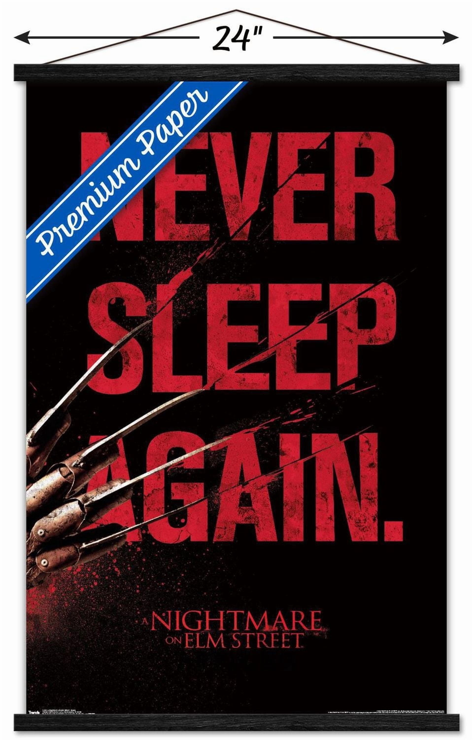 A Nightmare on Elm Street - Sleep Wall Poster, 22.375" x 34" Framed