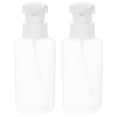 thumbnail image 1 of 1 juego de 2 botellas vacías de plástico para mousse, dispensador de jabón portátil (transparentes)., 1 of 6