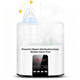 thumbnail image 4 of EXLEAF 2026 New Bottle Warmer 5-Minute Baby Bottles Heating Compact Convenient Bottle Warmer Powerful Steam Sterilizer and Dryer for Clean Bottles for Travel Home Daycare, 4 of 7