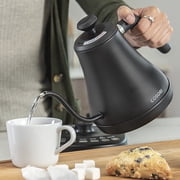 COSORI Smart Gooseneck Kettle Electric with Temperature Control, Stainless Steel , 0.8L, Black