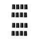 thumbnail image 1 of Clips de bloqueo de estante Advancent 8 piezas Surtido de Alambre Negro, 1 of 6