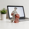 thumbnail image 4 of Modern Abstract Reading Statue, Minimalist Book Sculpture Figurine, Resin Reading Figure Ornament, Art Tabletop Decoration for Home Office Desk Bookshelf Study Room, Unique Book Lover Gift(White), 4 of 7