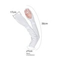 thumbnail image 2 of Guantes de invierno para hombres y mujeres, guantes cálidos para pantalla táctil para clima frío, puños elásticos, tejido elástico, gris, XL, 392, 2 of 5