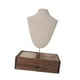 thumbnail image 4 of Soporte para presentación de joyería, expositor de collares, busto, Base estable, estante de almacenamiento de joyería para gabinete, sala de estar,, 4 of 9