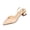 Beige, variant on Willtoo Pointed Toe Mule Sandals for Women, High Heel Slippers for Office, Spring Casual Sandal