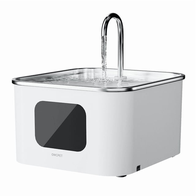 CATLK Fuente para mascotas de 4,5 litros, fuente automática de agua para gatos y dispensador de agua para perros, ideal para mascotas, gatos y perros