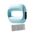 thumbnail image 1 of Masajeador de fascia portátil con 5 velocidades, vibración, ajustable, USB, anillo masajeador de cuerpo completo Azul, 1 of 9