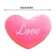 thumbnail image 3 of Heart Shaped Decorative Pillow | Valentine’s Day Gift | Soft Plush Accent Cushion | Cute Pink Throw Pillow for Wife Female Friend | 15cm | Cozy Bedroom Living Room Sofa Office Decor, 3 of 3