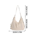 thumbnail image 3 of Large Capacity Tote Bag Style Casual Shoulder Bag Nylon Crossbody Bag Commute Work Backpack For Women, 3 of 7