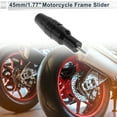 thumbnail image 2 of Unique Bargains 1.11" Motorcycle Slider Frame Aluminum Alloy Wheel Fairing Protection Crash Pad Protector Guard 1.77" 5.91" Black 1 Set, 2 of 7