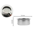 thumbnail image 3 of Washranp Upgraded Pour Over Coffee Filter,Non-stick Easy to Clean Mesh Food Grade Stainless Steel Espresso Filter Basket, 3 of 7