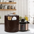thumbnail image 2 of 8QT Instant Pot Cover Waterproof Lightweight Faux Leather Pressure Cooker Dust Cover for Small Appliances, 2 of 8
