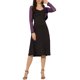 thumbnail image 2 of Inspire Chic Chaquetas de Satén para Mujeres para Vestido de Noche Cárdigan de Malla Abierto Elegante Bolero de Boda 3XL Púrpura Oscuro, 2 of 6