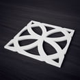 thumbnail image 4 of Ekena Millwork 11 3/8"W x 11 3/8"H x 3/8"T Small Daventry Decorative Fretwork Wall Panels in Architectural Grade PVC, 4 of 9