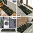 thumbnail image 6 of Math Equations Calculus Black Pattern Kitchen Rug Mat,Kitchen Runner Rugs Non Skid Washable,Decorative Kitchen Floor Mats for Kitchen,Sink,Laundry,17"x47.2", 6 of 7