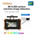 thumbnail image 6 of IPC1910C CCTV Tester Monitor 8MP AHD CVI TV SDI IPC Camera Tester VGA Input PTZ PoE IP Camera Tester CFTV Tester Cable Tes, 6 of 7