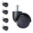 thumbnail image 1 of 10mm stem caster wheel rubber wheel for chair replacement, 1 of 5