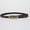 Coffee, variant on Leather Belts Women Braided Pu Leather Narrow Thin Buckle Strap Waist Belt All Waistband,Blue Polyester Belt