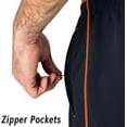 thumbnail image 4 of AIR-Men's Lightweight Sweatpants Loose Fit Open Bottom Mesh Athletic Pants with Zipper Pockets, 4 of 4