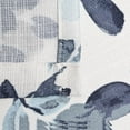 thumbnail image 3 of Watercolor Botanical Woven Textured Fabric Shower Curtain, 70" x 72", 3 of 5