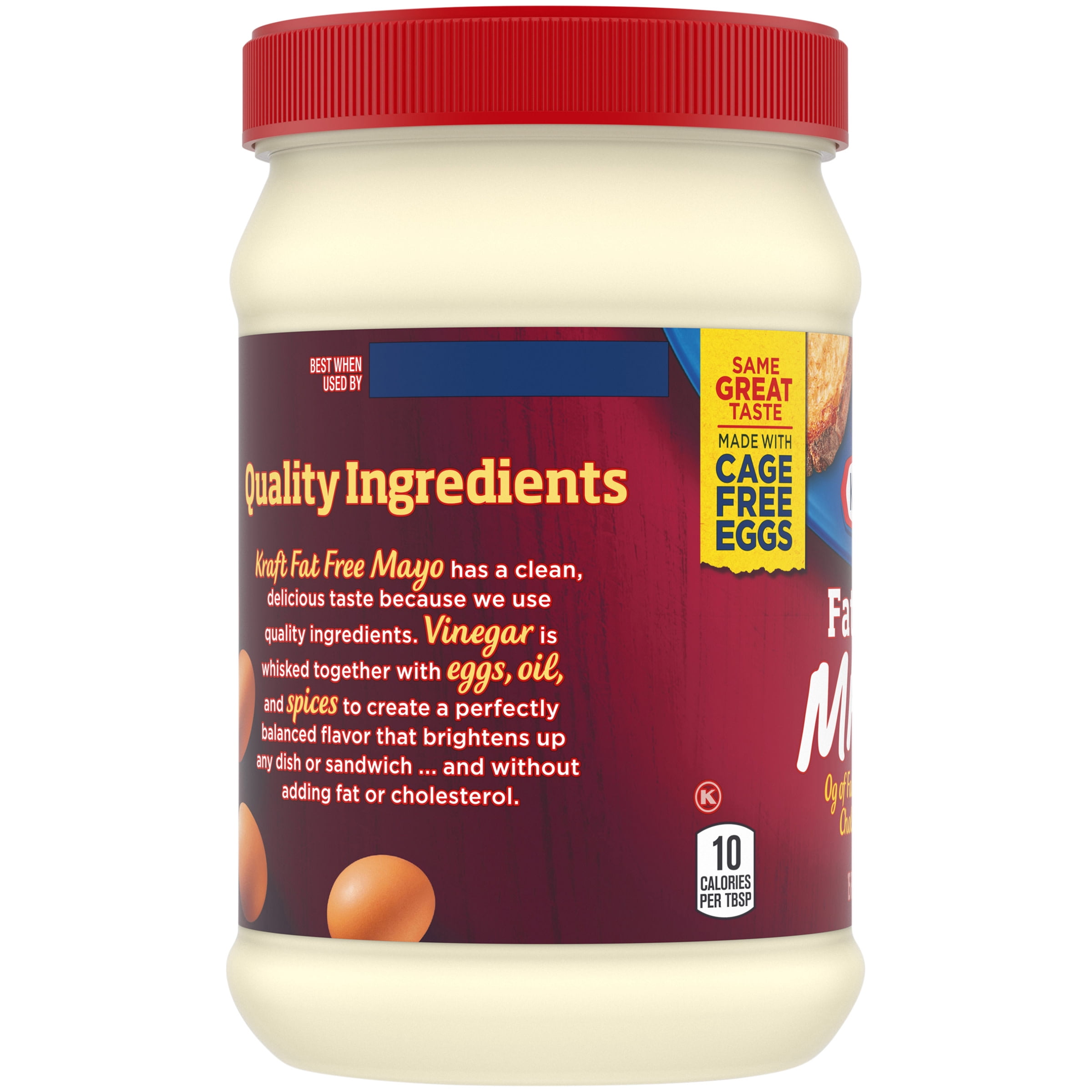 Kraft Mayo Fat Free 15 Fl Oz Jar Walmart Com Walmart Com