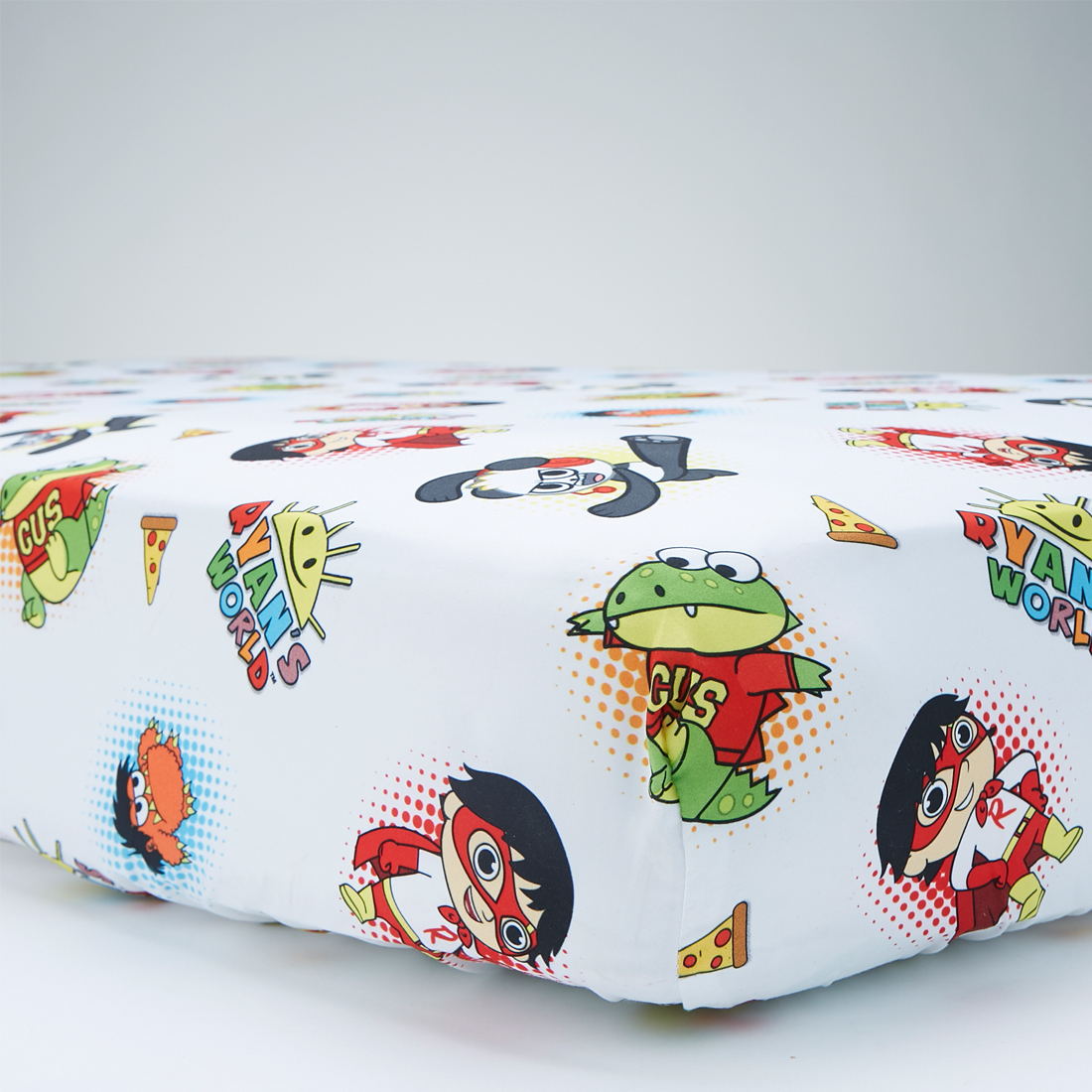Ryan's World 4 Piece Toddler Bedding Set, 100% Polyester