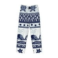 thumbnail image 4 of Sigee Sea Underwater Animals1 Print Men's Pajama Pants - Soft Lounge Sleep Bottoms with Elastic Waistband and Pockets-, 4 of 9