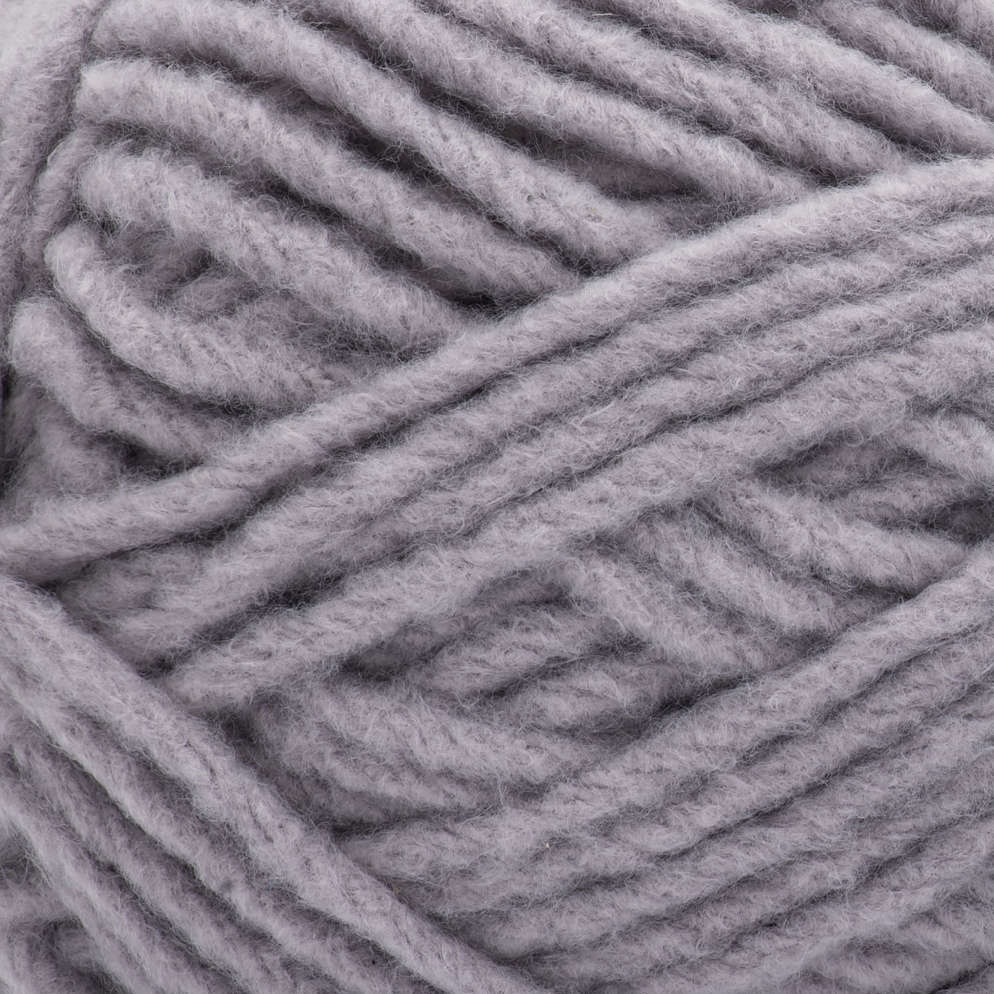 Bernat® Forever Fleece™ #6 Super Bulky Polyester Yarn, Lunar Gray 9.9oz/280g, 194 Yards (2 Pack)