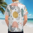 thumbnail image 6 of High Quality Hawaiian Shirts for Men Short Sleeve Aloha Beach Shirt Floral Summer Casual Button Down Shirts Blouses I33WQK, 6 of 7