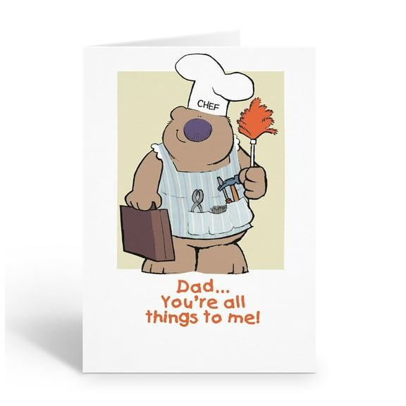 Stonehouse Collection | Funny Father’s Day Card | “Dad, You Are Everything to Me