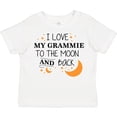 thumbnail image 3 of Inktastic I Love My Grammie to the Moon and Back Boys or Girls Toddler T-Shirt, 3 of 5
