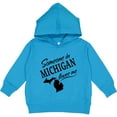 thumbnail image 2 of Inktastic Someone in Michigan Loves Me Toddler Hoodie, 2 of 4