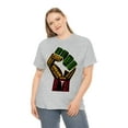 thumbnail image 5 of Black Power Unisex Heavy Cotton Tee, 5 of 9