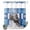 Gray, variant on No Hook Shower Curtain, Funny Giraffe Shower Curtains for Bathroom with See Through Top Window, Cute Art Modern Lovely Animals on Showering Waterproof & Washable Bath Curtain Long 72"x78"