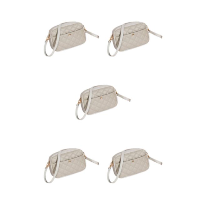 Transemion Versatile Shoulder Bag Lightweight And Fashionable Handbag Lightweight And Portable Messenger Bag grey 5Set
