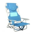 thumbnail image 3 of Ostrich Altitude 3N1 Chair & Ladies Comfort On Your Back Beach Chair, Blue, 3 of 12