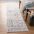 thumbnail image 2 of SAFAVIEH Tulum Herbert Distressed Southwestern Runner, 2' x 9', Ivory/Gold, 2 of 8