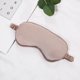 thumbnail image 5 of Hochoek Silk-Sleep-Mask Eye-Mask Eye-Cover Eye-Cover - Protector de ojos con tira ajustable suave de seda (negro, azul marino, tono de piel) Rojo Verde, 5 of 5