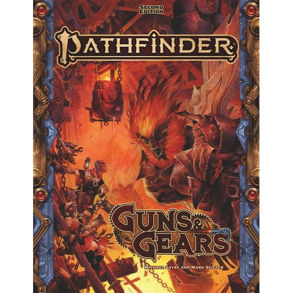 Pathfinder Second Edition Rulebooks Pathfinder Guns & Gears, (Hardcover)