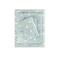 thumbnail image 2 of Comfort Classics Cozy Cotton Flannel Printed Blue Snowmen 4-Piece Sheet Set, Cal King, 2 of 9