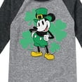 thumbnail image 3 of Disney - Leprechaun Mickey - Toddler And Youth Raglan Graphic T-Shirt, 3 of 4