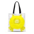 thumbnail image 1 of NUDECOR Toile Fourre-Tout Sac Kid Jaune Chat Pom Enfants Personnages Mignons Bande Dessinée Sac à Main Réutilisable Sac à Main Épicerie Sacs à Provisions, 1 of 1
