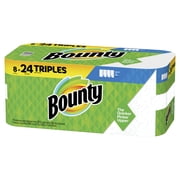 Bounty Select-A-Size Paper Towels, White, 8 Triple Rolls