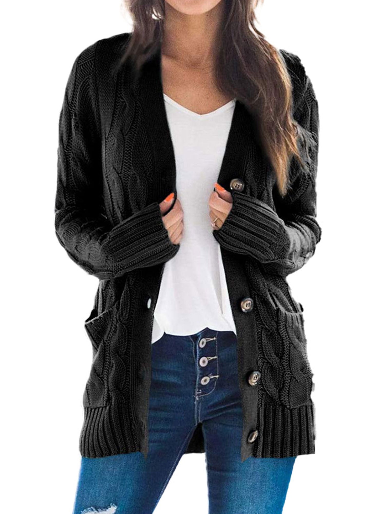 Spring Autumn Womens Oversized Sweaters 