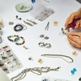 thumbnail image 6 of Uxcell Layering Necklace Clasp 4Pack 3 Strands Slide Magnetic Tube Lock Clasp, Silver, 6 of 6
