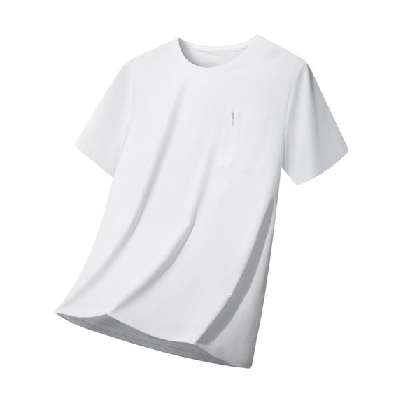 yillto Mens Big and Tall Quick Dry Shirts Short Sleeve Lightweight Loose Running Athletic Tshirts