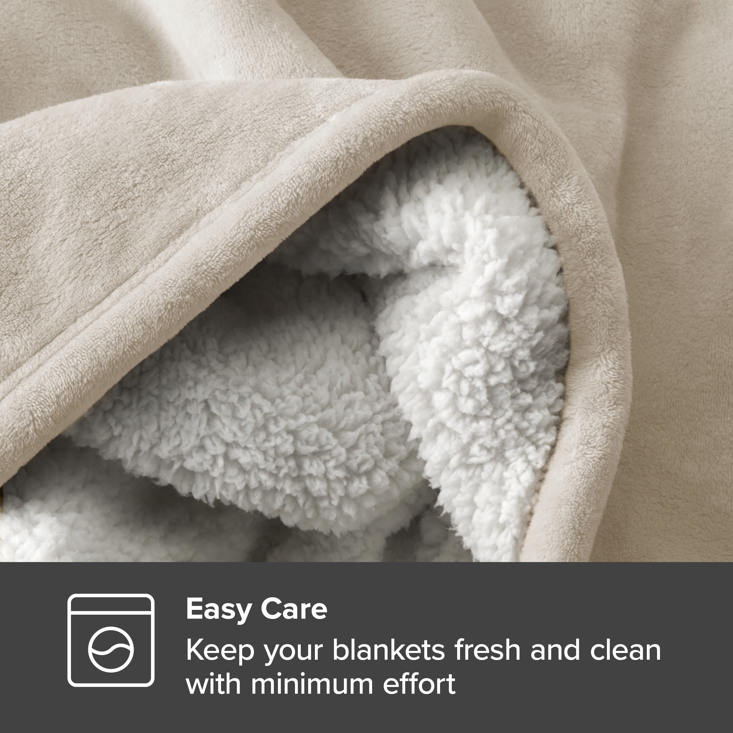 Bare Home Plush Sherpa Bed Blanket Fluffy Soft Reversible Lightweight Throw Travel Oyster Walmart Business Supplies