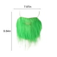 thumbnail image 3 of Oioii 9.84x7.87in St. Patrick's Day Green Decorative Beard - Lucky Irish Leprechaun Beard for Party Favors & Photo Props, Irish home decor, Green holiday decor, A, 3 of 8